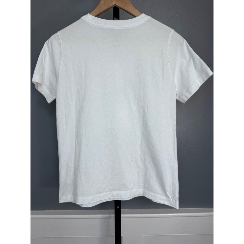Nike Graphic Tee Shiba Inu Stay Spicy Youth X Large White Unisex - Picture 8 of 8